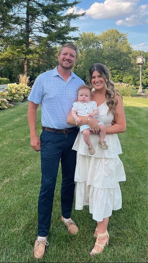 Jeremy, Ashley and baby Carper