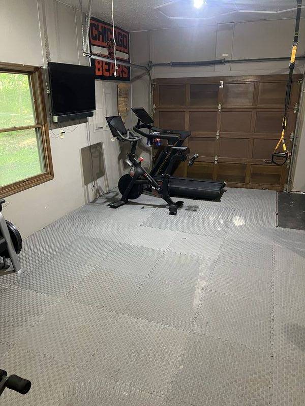 Garage after