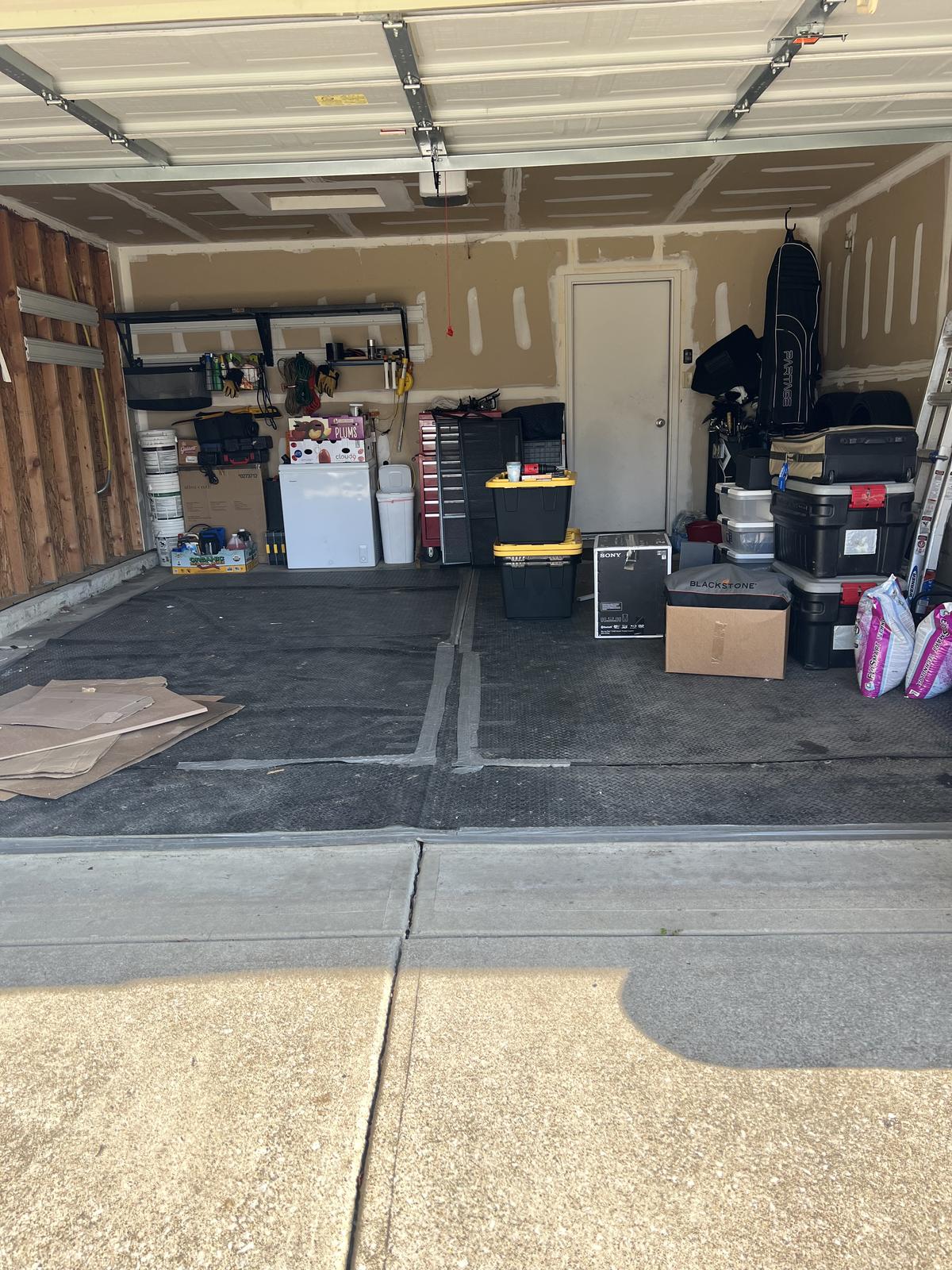 Garage before transformation