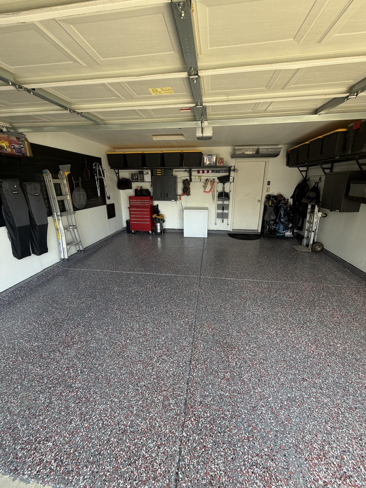 Garage after transformation